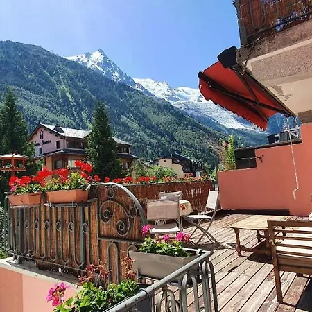Chamonix Hyper Centre . Terrasse Vue Mont Blanc . Parking Apartment Exterior photo